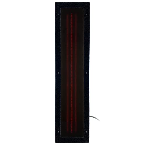 artvion | Infrarotstrahler für Sauna RotLicht Frame Black (500 Watt)