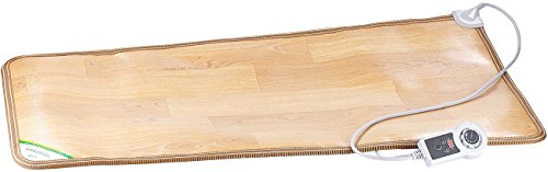 infactory Infrarot Fußmatte: Beheizbare Infrarot-Fußboden-Matte, 105 x 55 cm, bis 60 °C, 150 Watt (Beheizbare Fußmatte Büro, Beheizbare Fußbodenmatte, elektrisch Fußmatten)