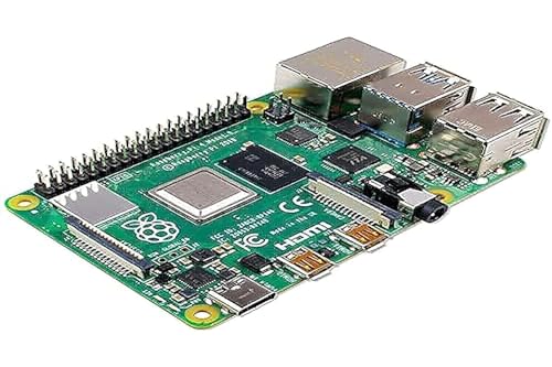 Raspberry Pi 4 Modell B; 4 GB, ARM-Cortex-A72 4 x, 1,50 GHz, 4 GB RAM, WLAN-ac, Bluetooth 5, LAN, 4 x USB, 2 x Micro-HDMI