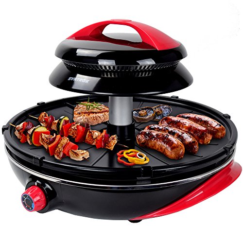 Syntrox Germany Infrarotgrill mit Keramikbeschichtung für Innen und Außen